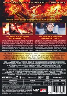 Die Tribute von Panem - Mockingjay Teil 1 &amp; 2, 2 DVDs