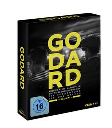 Jean-Luc Godard Edition (5 Filme) (Blu-ray), 5 Blu-ray Discs
