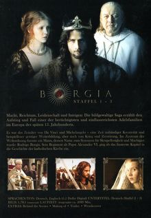 Borgia (Komplette Serie), 15 DVDs