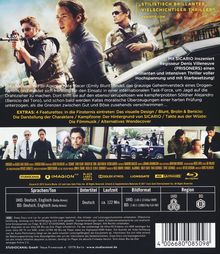 Sicario (Ultra HD Blu-ray &amp; Blu-ray), 1 Ultra HD Blu-ray und 1 Blu-ray Disc