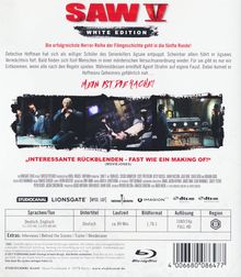 Saw V (White Edition) (Blu-ray), Blu-ray Disc