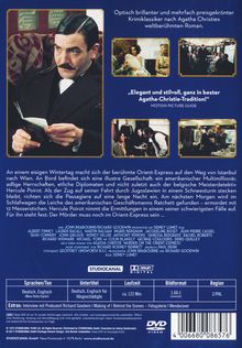 Mord im Orient Express (1974), DVD