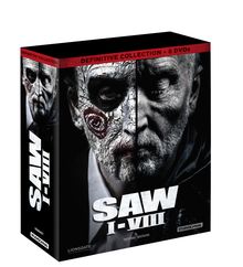SAW I-VIII (Definitive Collection), 8 DVDs