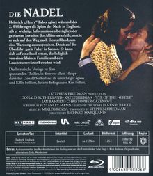 Die Nadel (Blu-ray), Blu-ray Disc