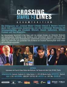 Crossing Lines Staffel 1-3 (Gesamtedition) (Blu-ray), 6 Blu-ray Discs