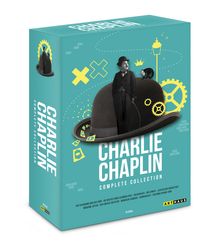 Charlie Chaplin (Complete Collection), 12 DVDs