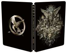 Die Tribute von Panem (Limited Complete Edition) (Ultra HD Blu-ray &amp; Blu-ray im Steelbook), 4 Ultra HD Blu-rays und 4 Blu-ray Discs
