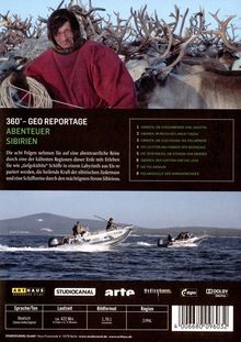 360° Geo-Reportage: Abenteuer Sibirien, 2 DVDs