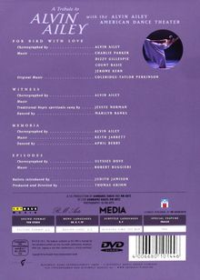American Dance Theatre - A Tribute to Alvin Ailey, DVD