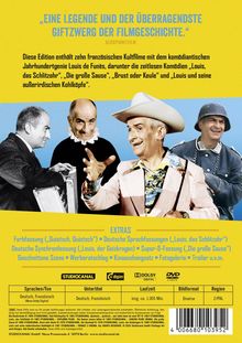 Best of Louis de Funès, 10 DVDs