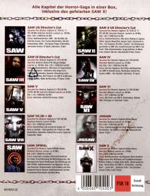 SAW 1-10 (20th Anniversary Edition) (Blu-ray im Digipak), 11 Blu-ray Discs