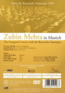 Zubin Mehta in München, DVD