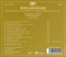 Europäischer Kammerchor - Hallelujah (Gospels &amp; Spirituals für gemischten Chor), CD