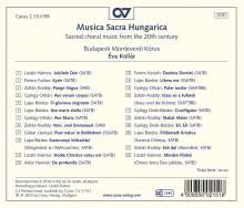 Budapest Monteverdi Korus - Musica Sacra Hugarica, CD