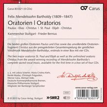 Felix Mendelssohn Bartholdy (1809-1847): Die Oratorien, 4 CDs