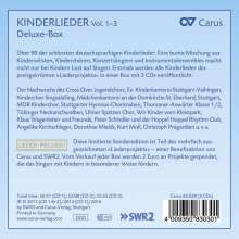Kinderlieder (3-CD-Deluxe-Box), 3 CDs