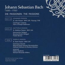 Johann Sebastian Bach (1685-1750): Die Passionen, 6 CDs