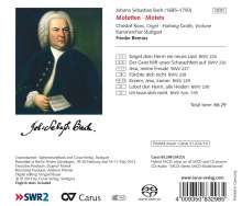 Johann Sebastian Bach (1685-1750): Motetten BWV 225-230, Super Audio CD