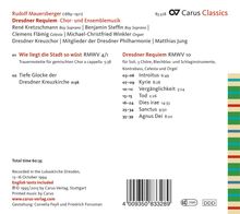 Rudolf Mauersberger (1889-1971): Dresdner Requiem, CD