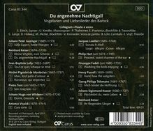 Du angenehme Nachtigall - Barocke Vogelarien &amp; Liebeslieder, CD