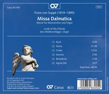 Franz von Suppe (1819-1895): Missa Dalmatica (für Soli,Männerchor &amp; Orgel), CD