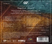 Isfrid Kayser (1712-1771): Magnificat, CD