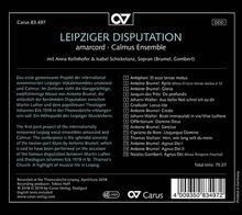 Amarcord &amp; Calmus Ensemble - Leipziger Disputation, CD