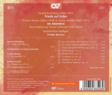 Kammerchor Stuttgart  - Friede auf Erden / Im Abendrot, CD