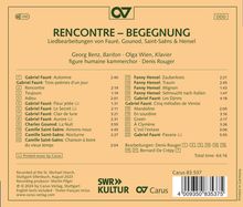 figure humaine kammerchor - Recontre / Begegnung, CD