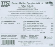 Gustav Mahler (1860-1911): Symphonie Nr.3, 2 CDs