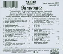 Weihnachtliche Orgelmusik in Weingarten, CD