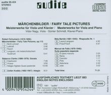 Musik für Viola &amp; Klavier "Fairy Tale Pictures", CD