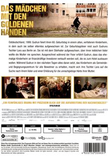 Das Mädchen mit den goldenen Händen, DVD