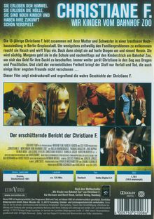 Christiane F., Wir Kinder vom Bahnhof Zoo (Restaurierte Fassung), DVD