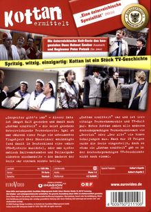 Kottan ermittelt (Komplette Serie), 4 DVDs