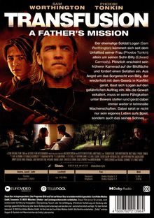Transfusion - A Father's Mission, DVD