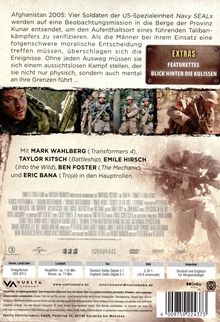 Afghanistan 2005: Vier Navy SEALs auf Mission in Kunar. Entscheidungen führen zu einem aussichtslosen Kampf.