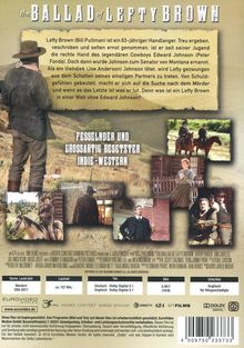 The Ballad of Lefty Brown, DVD