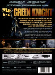 The Green Knight (Ultra HD Blu-ray &amp; Blu-ray im Mediabook), 1 Ultra HD Blu-ray und 1 Blu-ray Disc