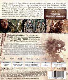 Afghanistan 2005: Vier Navy SEALs treffen moralische Entscheidungen. Hauptrolle: Mark Wahlberg. Genre: Krieg/Action USA 2013.