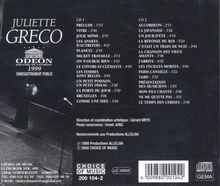 Juliette Gréco: Odeon 1999, 2 CDs