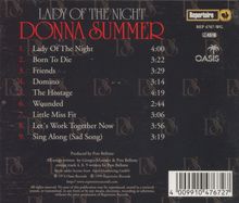 Donna Summer: Lady Of The Night, CD