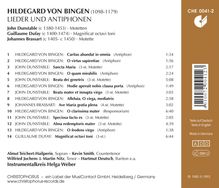 Hildegard von Bingen (1098-1179): Lieder &amp; Antiphonen, CD