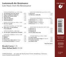Ricardo Correa &amp; Hans Michael Koch - Lautenmusik, CD