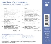 Raritäten für Kontrabass, 2 CDs