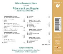 Wilhelm Friedemann Bach (1710-1784): Duette für 2 Flöten F.54,55,57,59, CD