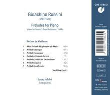 Gioacchino Rossini (1792-1868): 7 Klavierstücke aus "Peches de Vieilles", CD