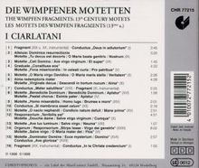 Die Wimpfener Motetten, CD