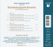 Johann Sebastian Bach (1685-1750): Brandenburgische Konzerte Nr.1-6, 2 CDs