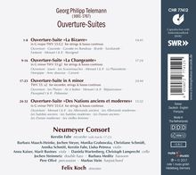 Georg Philipp Telemann (1681-1767): Suiten für Orchester, CD